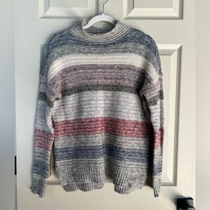 American Eagle | Striped Knit Crewneck Sweater | Size S/P